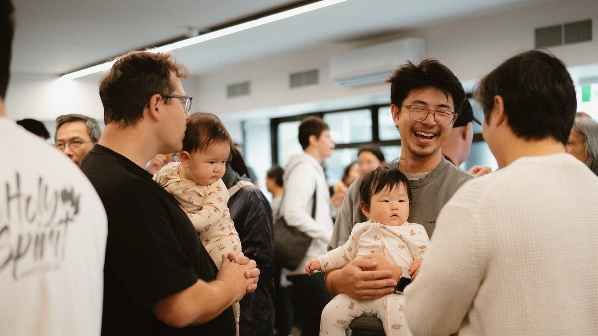 Sunday morning community gathering at Ev Church Auckland