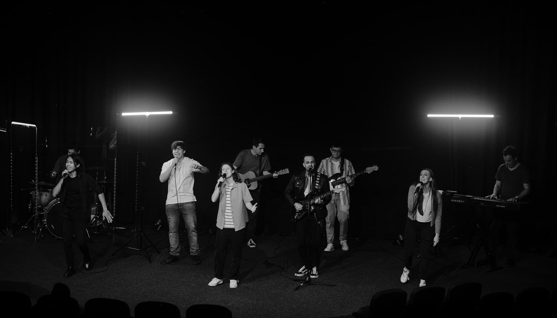 Sunday service gathering at Ev Church Central Auckland