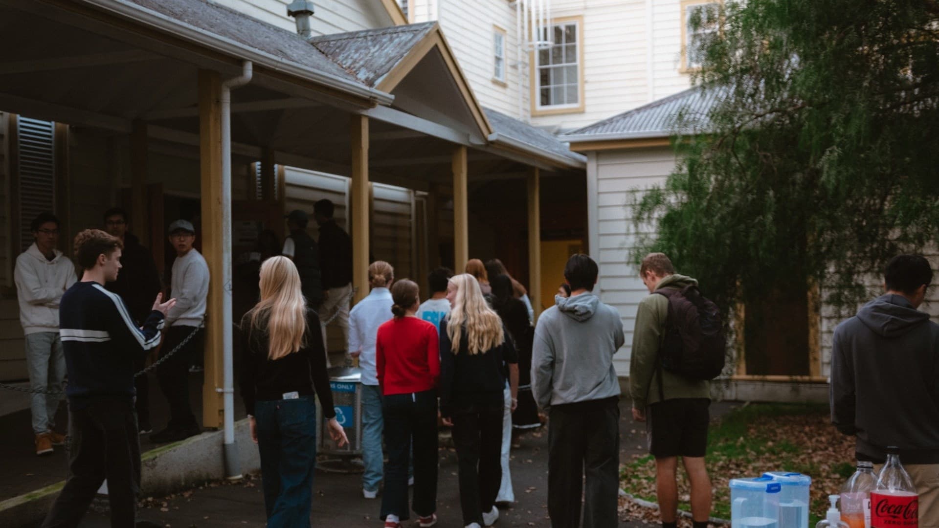 University students at Unichurch Auckland