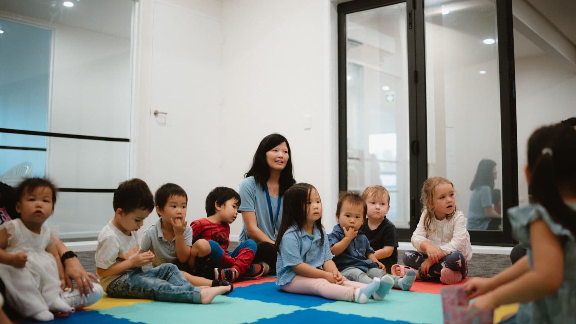 ev kids leader connecting with kids