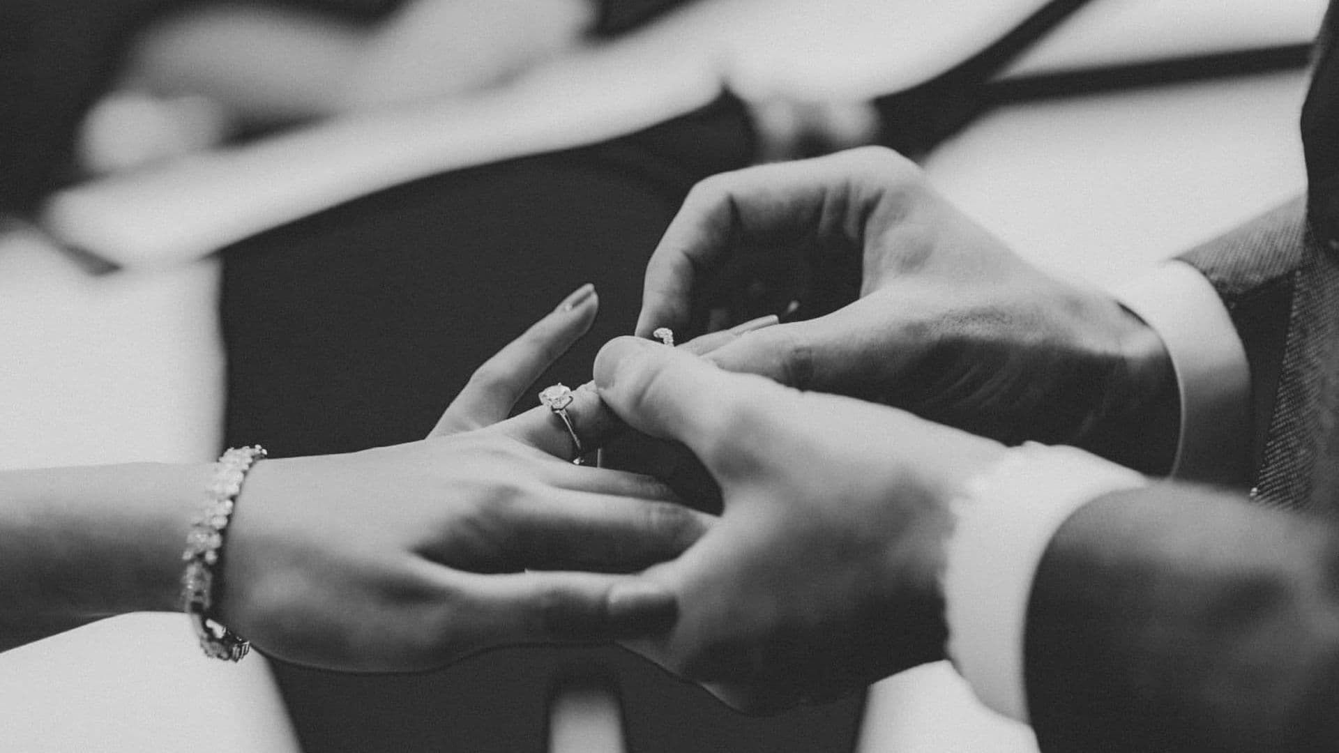 ring on finger